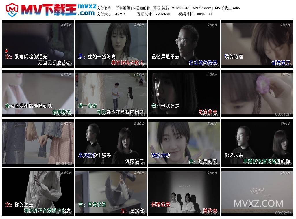 不靠谱组合-遥远的你_国语_流行_MD300548